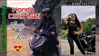 Honda Click 150i | Lady Rider | Cinematic