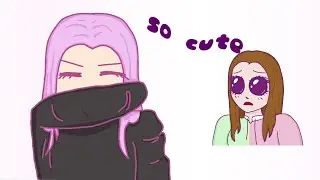 Minx FREAKS OUT about Nihachu's CUTE SNEEZE but it is animated