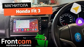 Магнитола Canbox H-Line 7838 для Honda Fit 3 на ANDROID