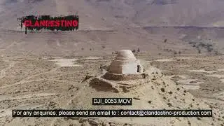 V1 0028 DJI 0053 Drone Stock Videos - Chenini - Douiret - Tunisia