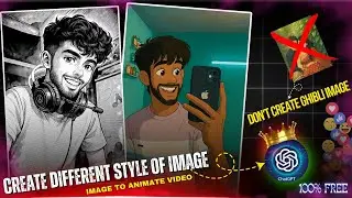 Create Different Style of image 😍 | Image To Animate Video Create 😱 | @TechnicalsrkSouvik