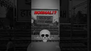 Normal *Departure* ☠️💀 ll #Howrah #Junction