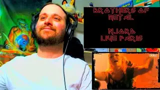 Brothers of Metal - Njord (Live Paris 2020) (Reaction)