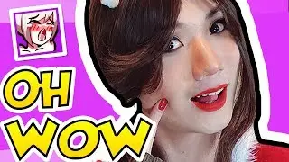 BoxBox Schoolgirl Christmas Cosplay!