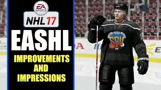 NHL 17 (PS4, Xbox One)  - EA Sports Hockey League Improvements and Impressions