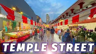 Singapore - Chinatown, Temple Street Bazaar Walk | Products Price Drop