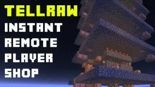 /tellraw Мгновенный удалённый магазин &mdash; Minecraft 13w37b