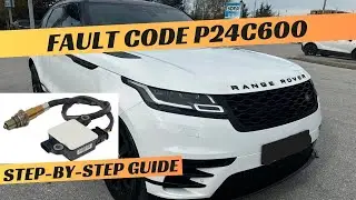 Range Rover Velar P24C600 Неисправность датчика твердых частиц