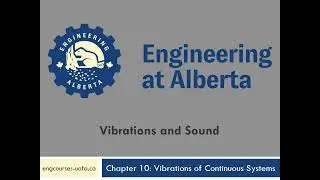Chapter 10: Vibrations of Continuous Systems (Part 1)