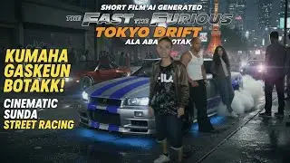 Short Movie - The Fast and The Furious 2 Tokyo Drift - AI Generated - Abah Bobi nyerenteng 🤣