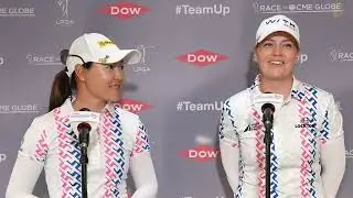 Matilda Castren & Kelly Tan &middot; Round 4 &middot; Interview &middot; 2023 Dow Great Lakes Bay Invitational &middot; LPGA