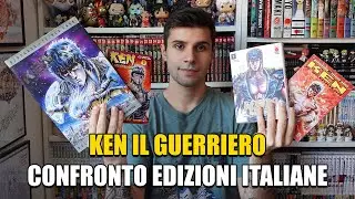 KEN IL GUERRIERO - CONFRONTO EDIZIONI MANGA ITALIANE