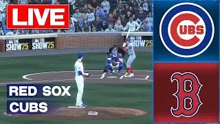 🔴LIVE 🔴Chicago Cubs vs Boston Red Sox/ July 19/ Mlb Envivo/MLB THE SHOW 25