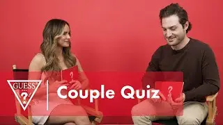 Couples Quiz with Amanda Stanton & Michael Fogel | #LoveGUESS