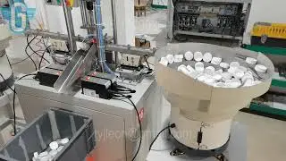 Automatic Assembling Machine for Child-Resistant Closure (CRC) /Push Down and Turn Closure Cap