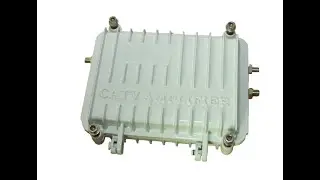 CATV Trunk Amplifier high gain manufacturer video