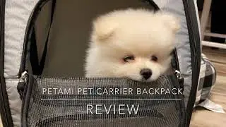 PetAmi Deluxe Pet Carrier Backpack Unboxing/Review