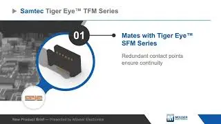 Samtec Tiger Eye&trade; TFM .050