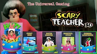 scary teacher 3D | Happy Easter | Flight Club | Easter Disaster | Basket Fun | chemical Catastrophe