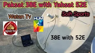 Solh Sports And Watan HD Complete Settings with Paksat MM1@38.2E | Ptv Sports Solh Sports And Watan?