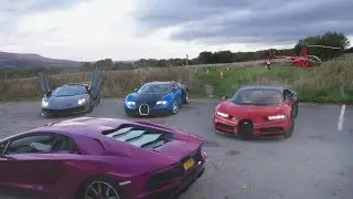 Bolton Wedding Gilnow Qasim Gujjar - Crazy Supercars Bugatti's Helicopter Asian Wedding UK