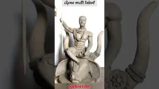 Mahadev murti making || Apna multi talent Mahadev #Shorts