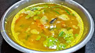 টমেটো দিয়ে মসুরডাল শীতের দুপুরে গরমভাতে দারুন লাগবে। Tomato Dal Recipe in Bengali