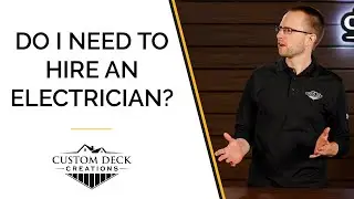 Deck Lighting: Is an Electrician Needed?