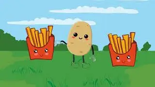 POTATO PARTY |  DOLU KIDS RHYMES | KIDS EDUCATION SONGS