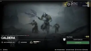 Grandmaster Caldera | Void Hunter | Solo OPS | Devour John Cena
