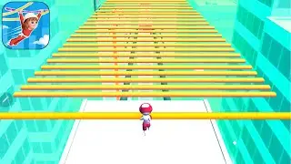 New Satisfying Mobile Game BIG UPDATE Gaming Roof Rails Top Gameplay Android,iOS Walkthrough