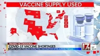 COVID-19 vaccine shortages across the country