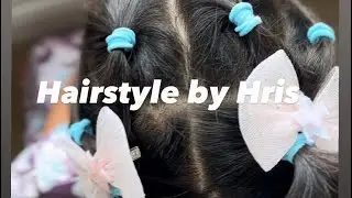 The MOST Adorable toddler HAIRSTYLE 🎀🎀