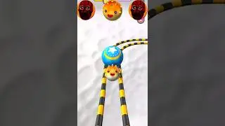 going balls level crash#gaming #shorts #dancingball #colourballs