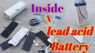 what is inside a 4 volt lead acid battery//ps indian maker