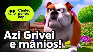 Azi Grivei e manios | C&acirc;ntec pentru copii de grădiniță 🎵 Versuri animate