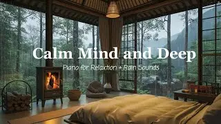 Relaxing Music with Rain Sounds 🌙 Fall Into Sleep Instantly | Healing & Calm Mind