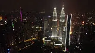 KUALA LUMPUR METROCITY - KLCC IN MOTION PETRONAS TWIN TOWER DJI Drone