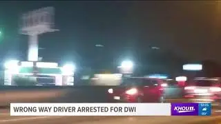 Wrong-way driver arrested for DWI