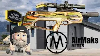AirMaks Arms Caiman .177 caliber with Elment Optics Helix 4-16x44 FFP