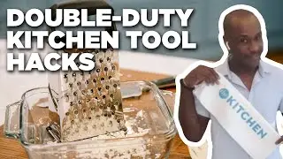 Double Duty Kitchen Tool Hacks (with Cliff Crooks) | The Kitchen | Food Network