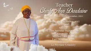 In Loving Memory Of Teacher Cheryl Ann Dardaine