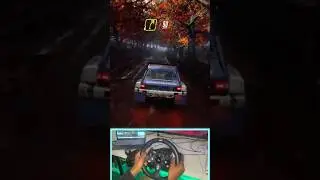 How Did We Not Crash?!? | Dirt Rally 2.0 | Logitech G920 Gameplay #rally #shorts #gaming #racing
