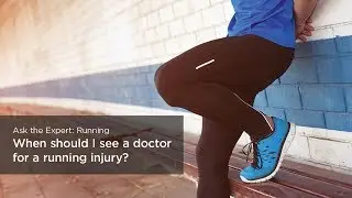 When should I see a doctor for running injury?