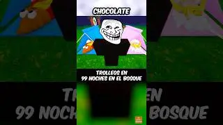 😂 TROLLEO DIMENSI&Oacute;N SECRETA 🔥😱 | 99 Noches en el Bosque Roblox 🌲🔥#roblox #robloxshorts