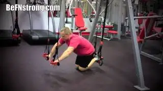 Fully suspended suspension training push-up Male Trainer BeFNstrong.com