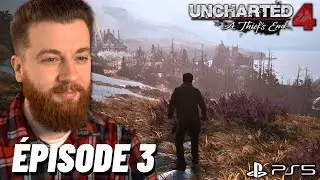 UNCHARTED 4 LET'S PLAY FR #3 : JE RÊVE D'Y ALLER 😍 (JEU COMPLET)