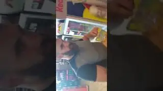 Baroni making perfect post workout meal with nutrition from gas station