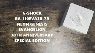 G-Shock GA-110EVA30-7A - Neon Genesis Evangelion 30th Anniversary Special Edition - Unboxing