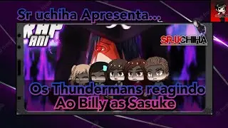 Os thundermans reagindo ao rap do Sasuke [Anirap]